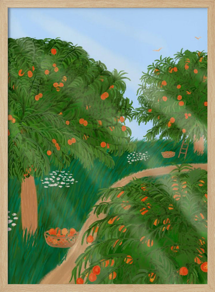 Perziktuin | Poster