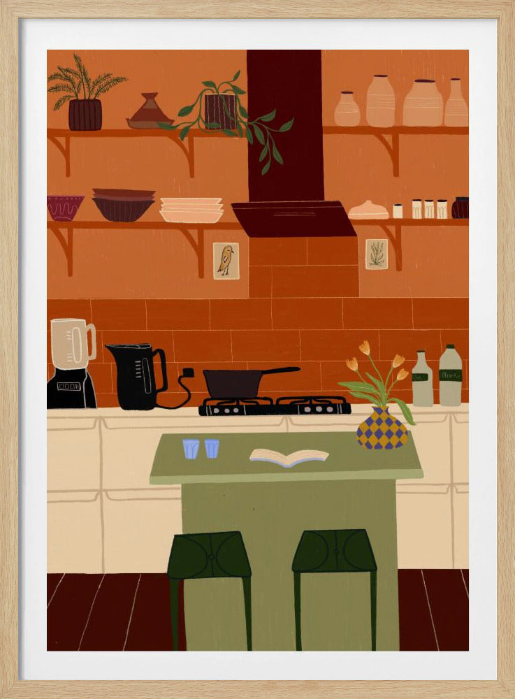 Earthy Kitchen | Poster