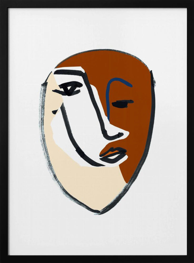 Gezicht nr. 5 | Poster