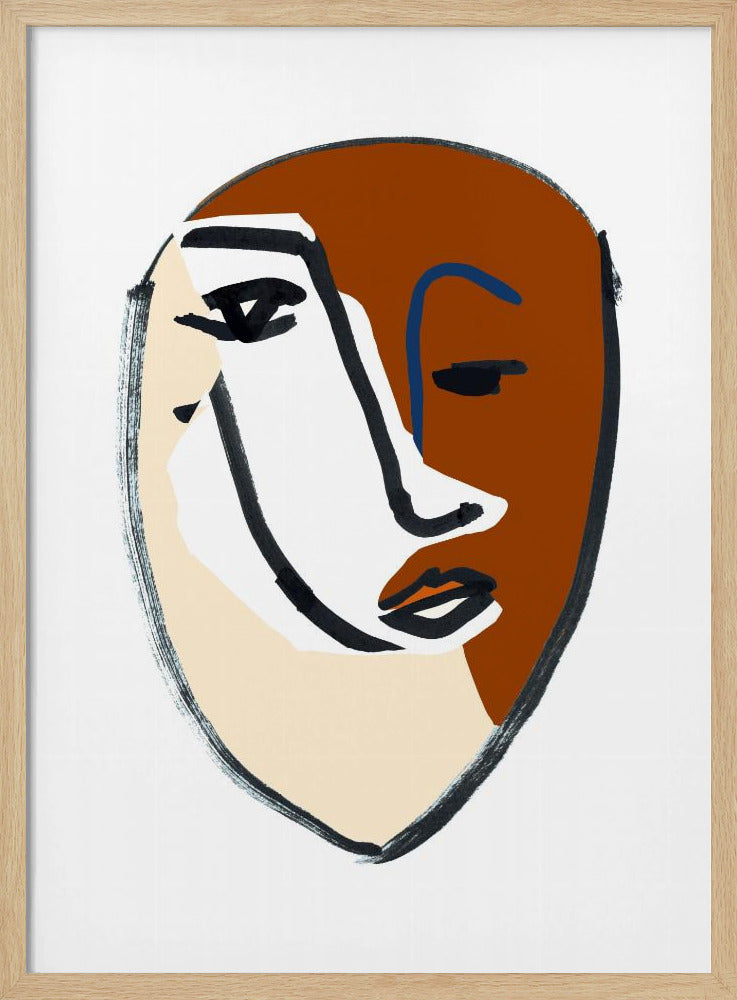 Gezicht nr. 5 | Poster