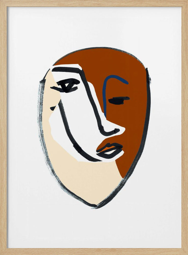 Gezicht nr. 5 | Poster