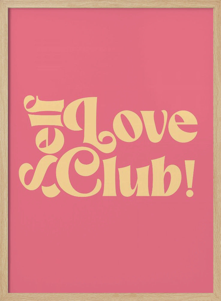 Zelfliefdeclub | Poster