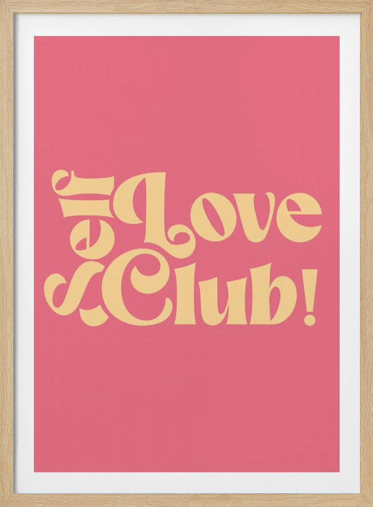 Zelfliefdeclub | Poster