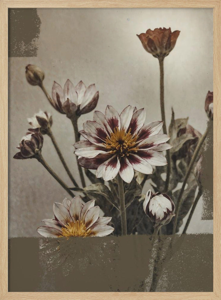 5 Vintage Bloemen | Poster
