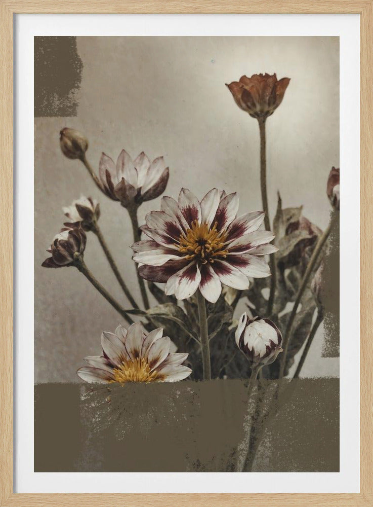 5 Vintage Bloemen | Poster