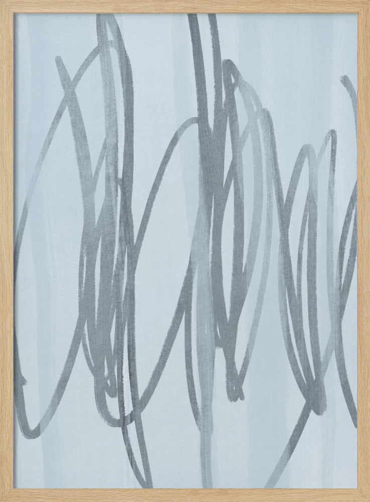 Kobalt Krabbels | Poster