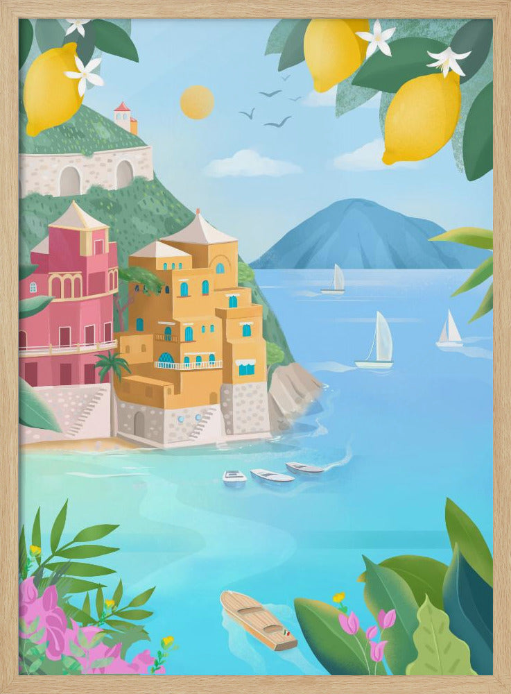 Portofino, Italië | Poster