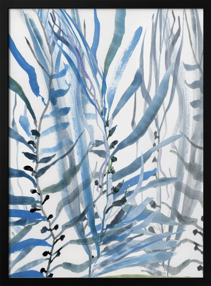 Blue Seaweed No2 | Poster