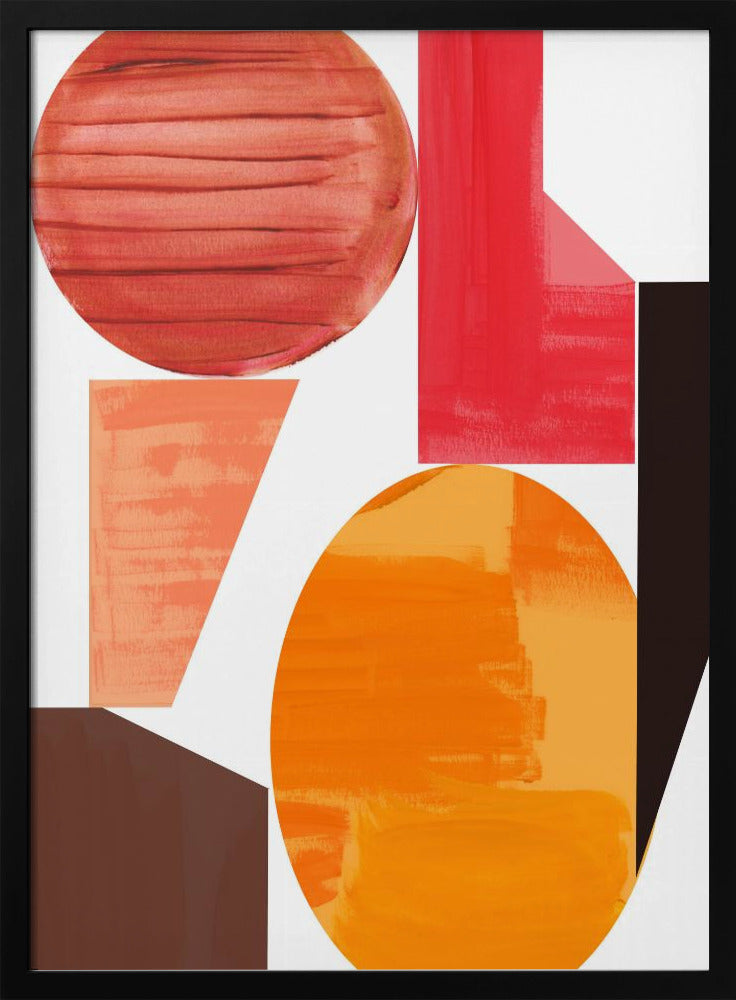 Geometric Warmth No1 | Poster