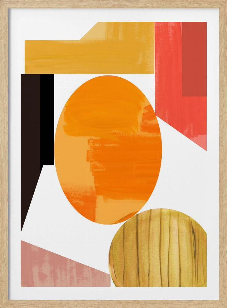 Geometric Warmth No2 | Poster