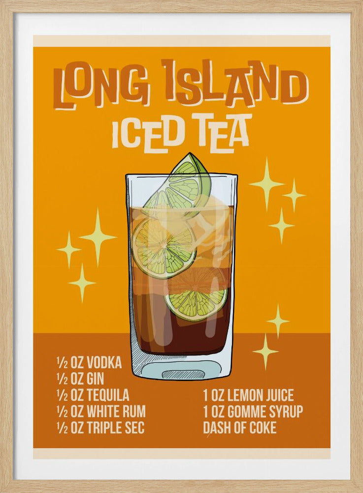 Long Island IJsthee | Poster