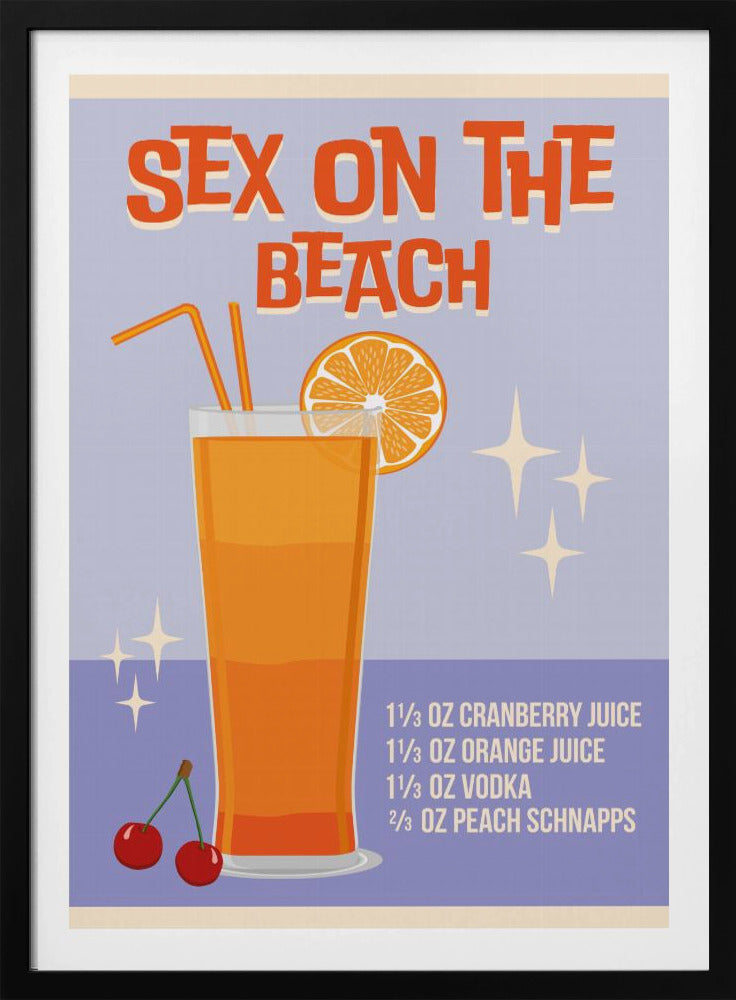 Seks op het strand | Poster