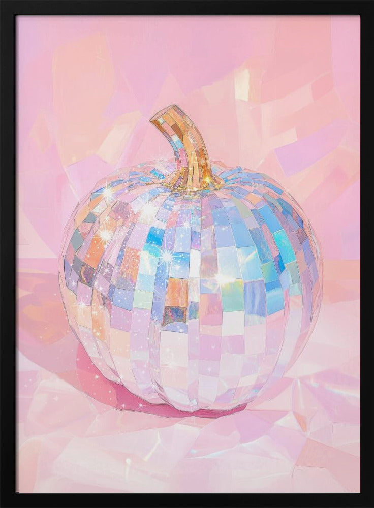 Iriserende discobalpompoen | Poster