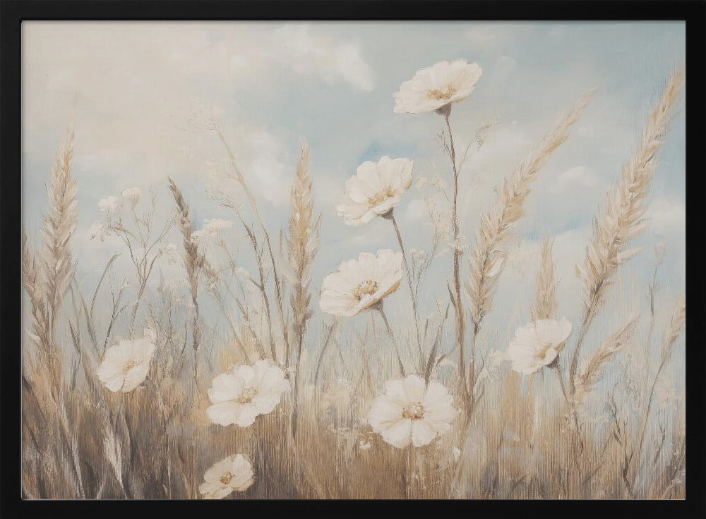 Serene weidebloesems | Poster