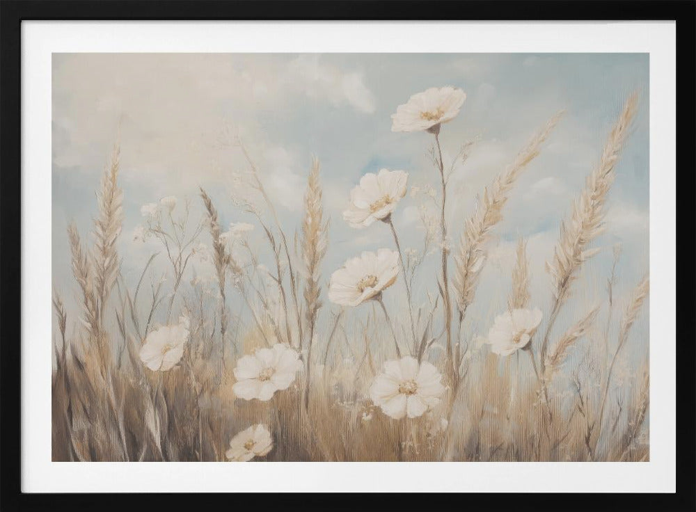 Serene weidebloesems | Poster