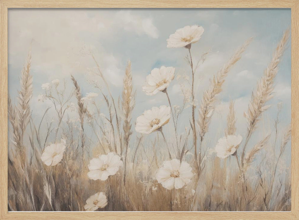 Serene weidebloesems | Poster
