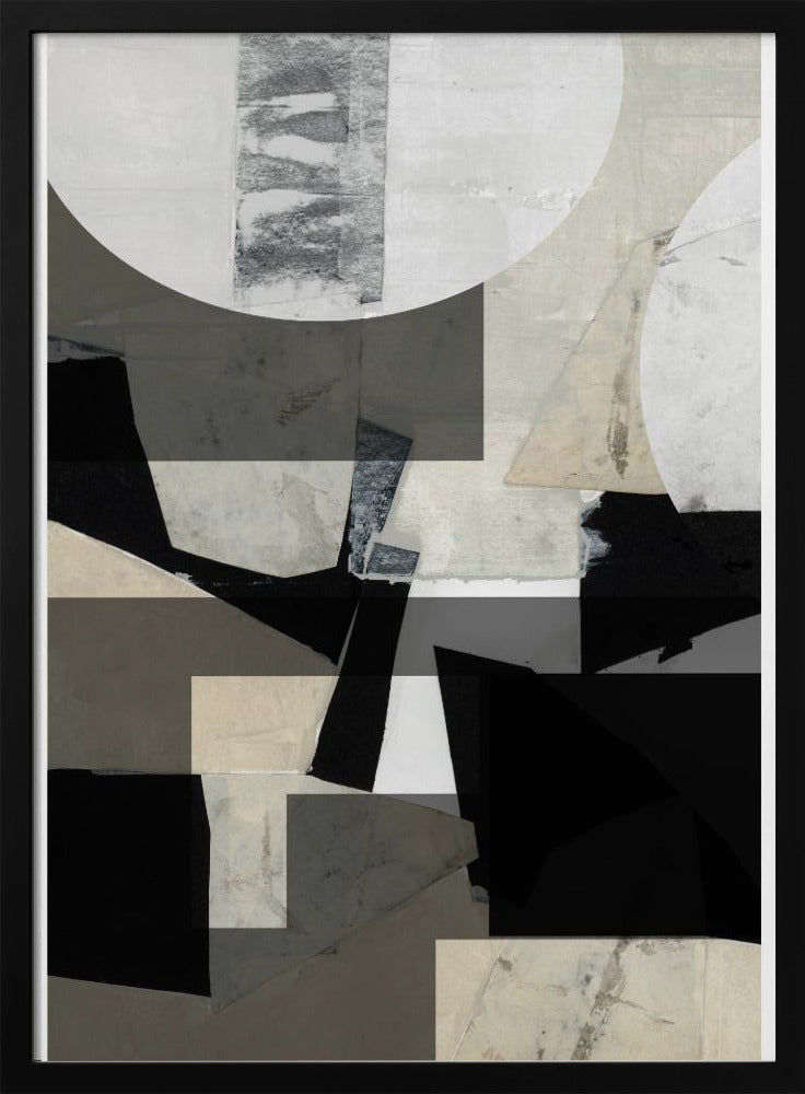 Monochrome compositie nr. 1 | Poster