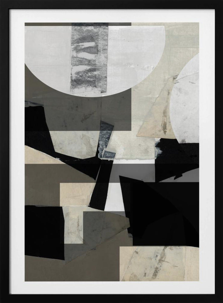 Monochrome compositie nr. 1 | Poster