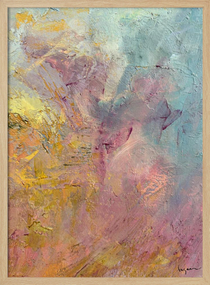 Pastelroze Dromen | Poster