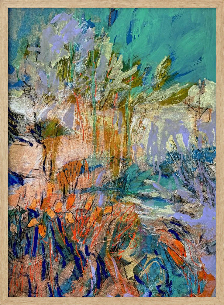 Dreamscape Penseelstreken | Poster
