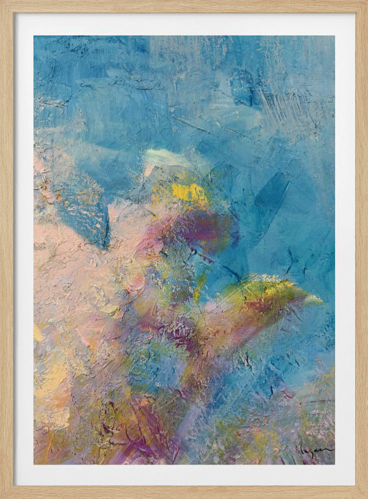 Blauwe luchten | Poster
