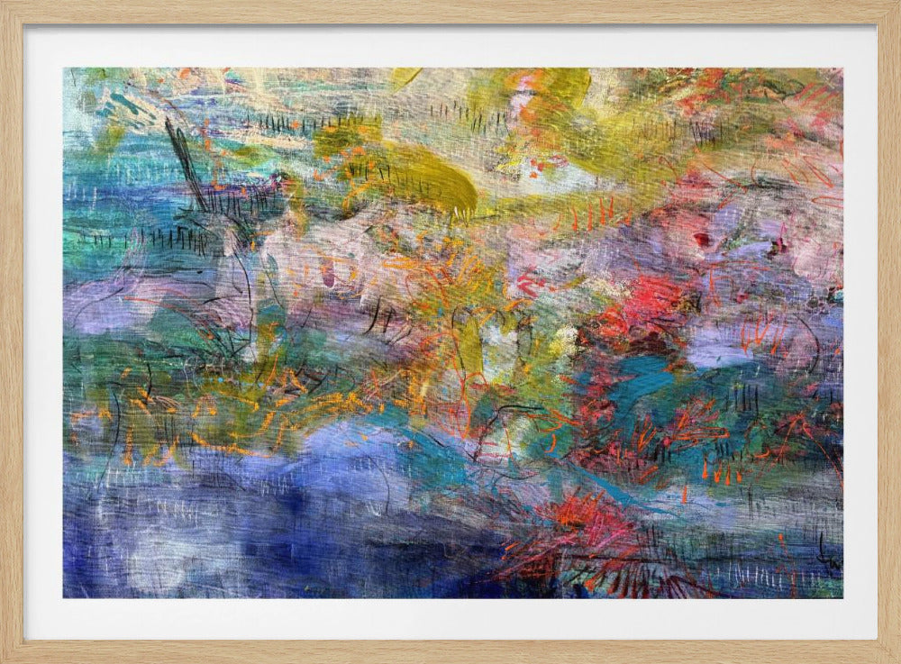 Expressionistische inscriptie | Poster