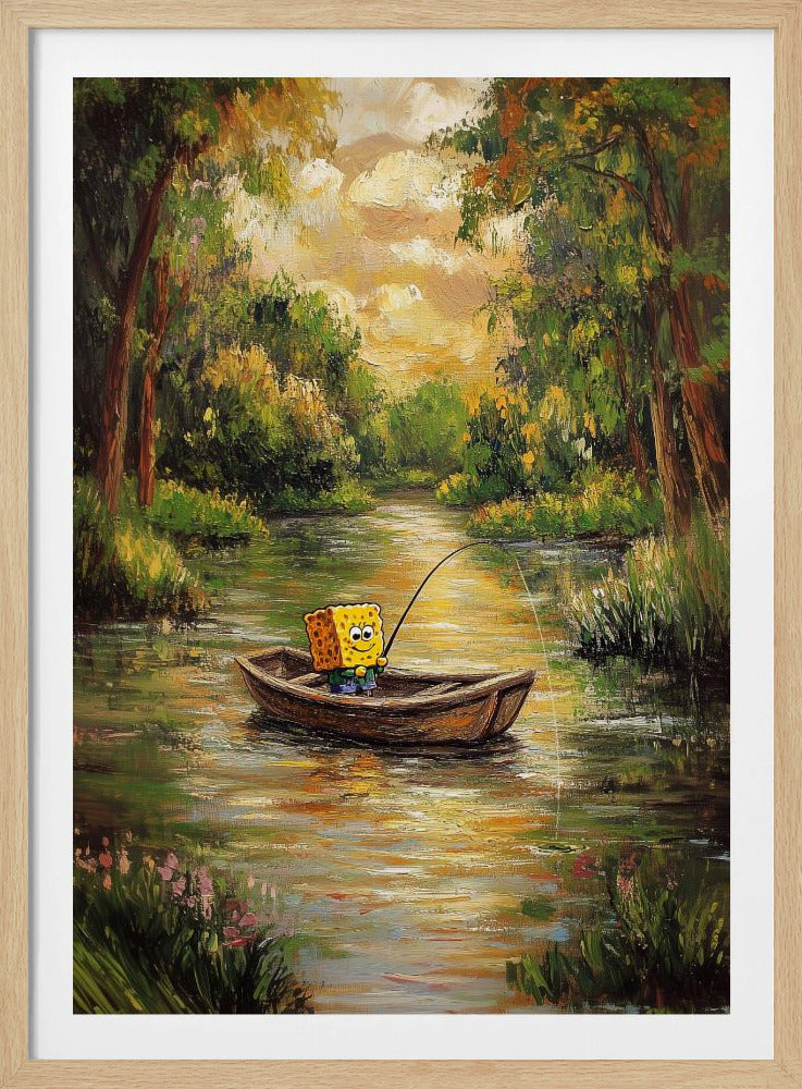 Bob bij de rivier | Poster
