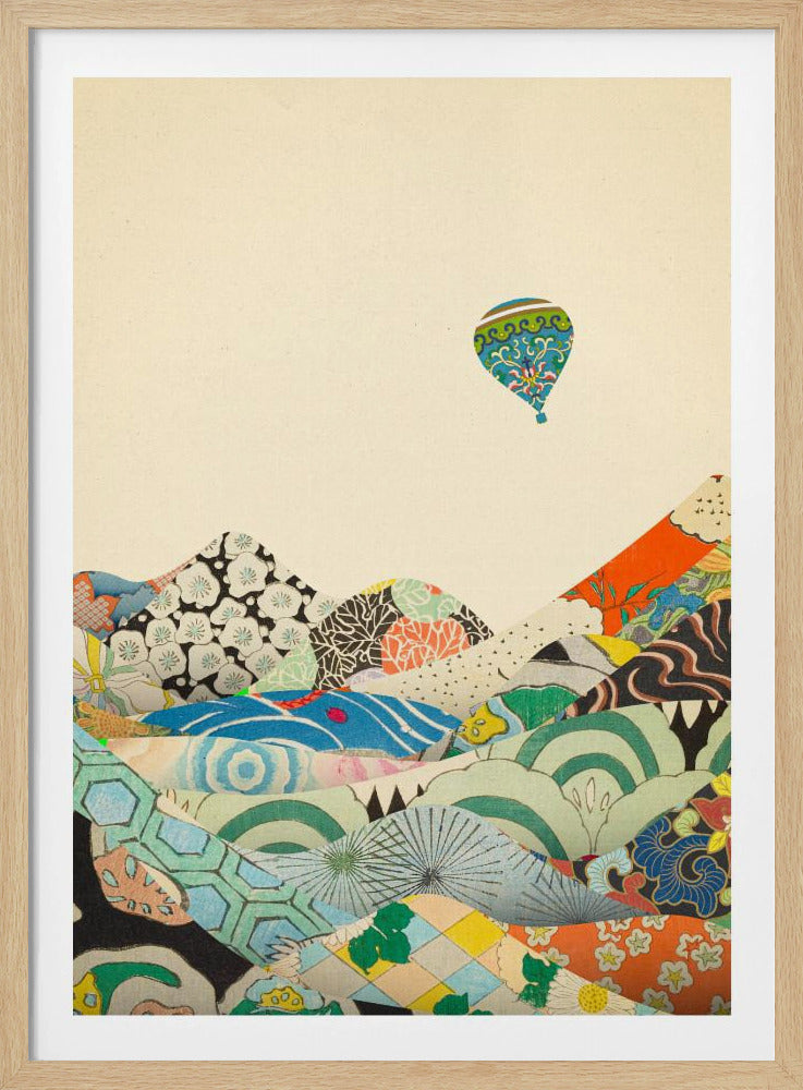 Landschapspatroon #1 | Poster