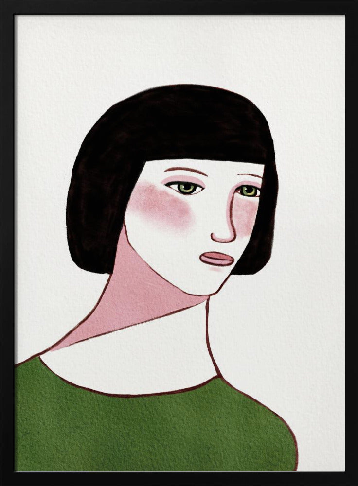 Jonge dame | Poster