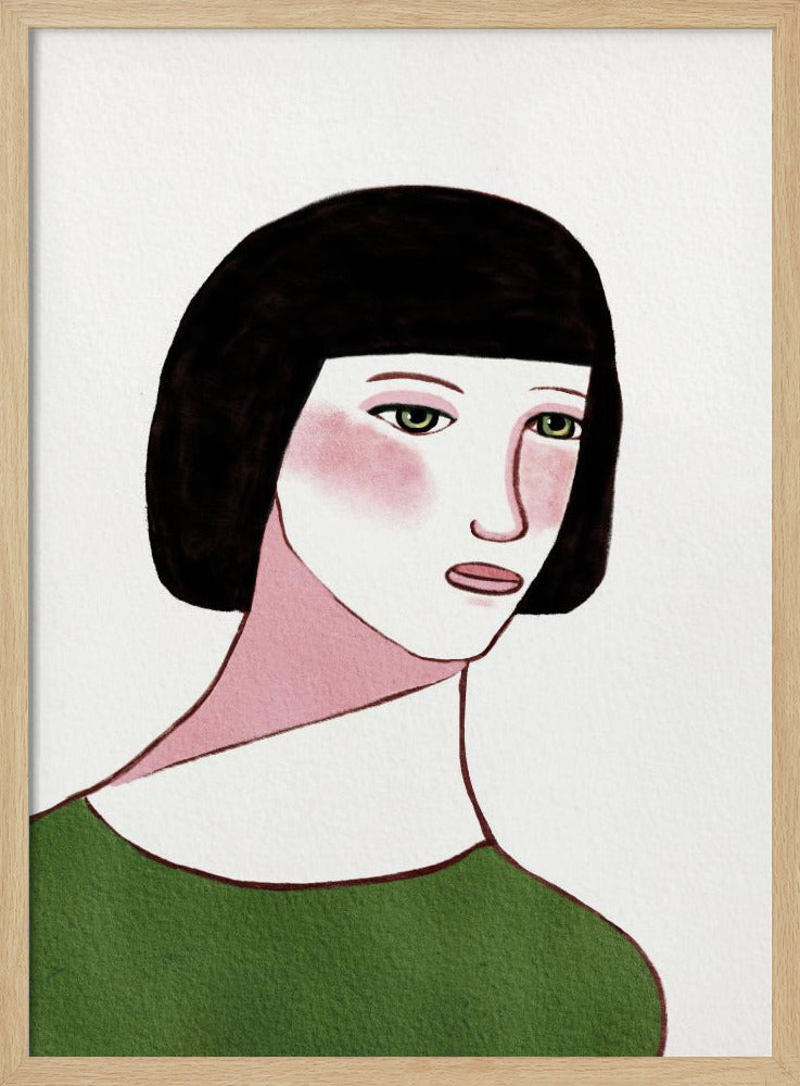Jonge dame | Poster
