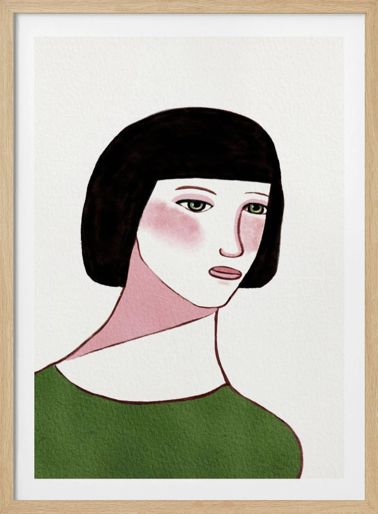 Jonge dame | Poster