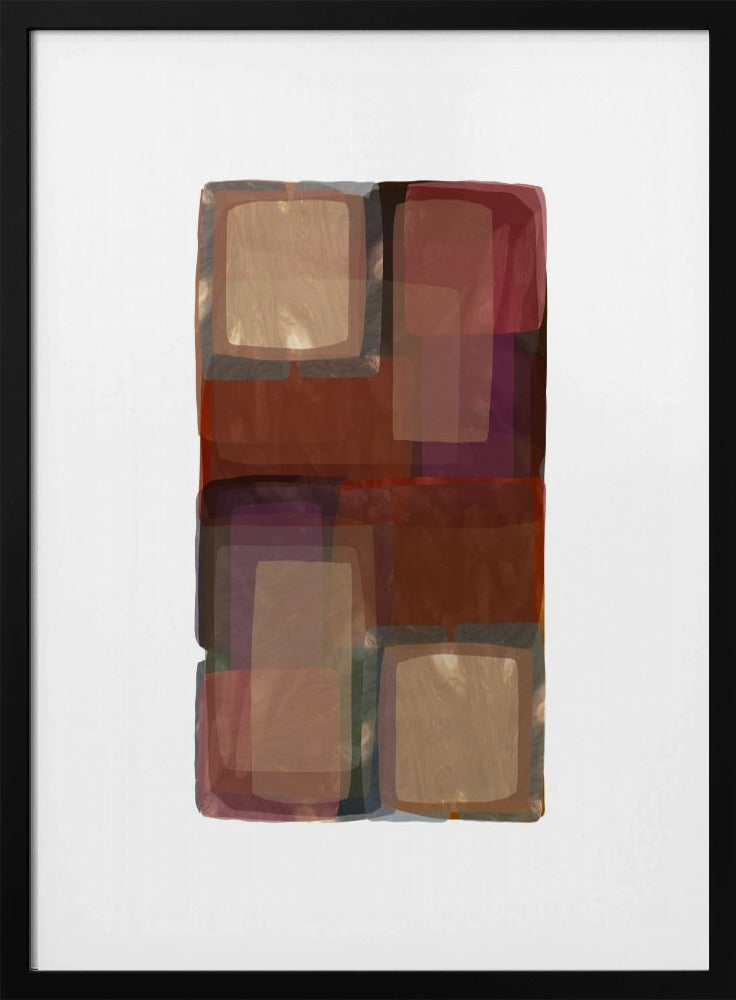 Deep Shades Shapes 2 | Poster