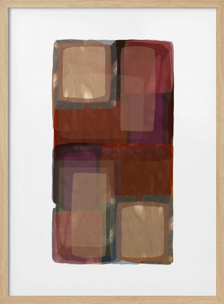 Deep Shades Shapes 2 | Poster