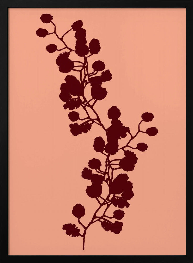 Floral Silhouette 2 | Poster