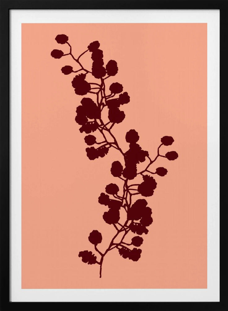 Floral Silhouette 2 | Poster