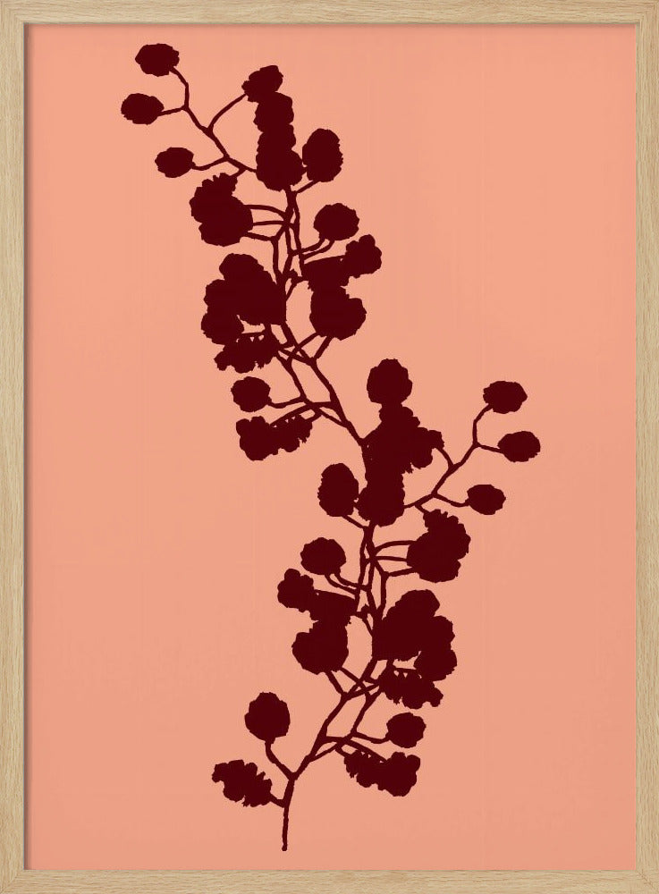 Floral Silhouette 2 | Poster