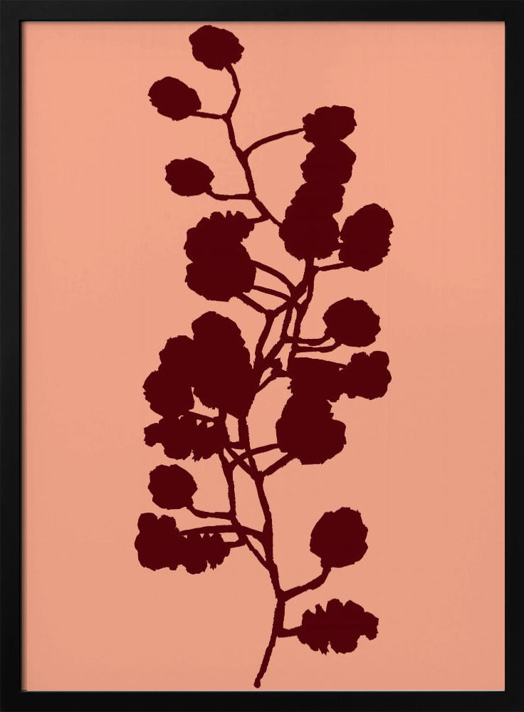Floral Silhouette 1 | Poster