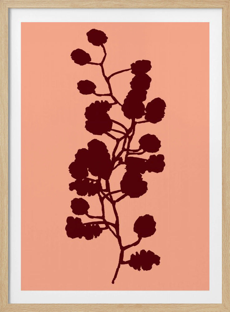 Floral Silhouette 1 | Poster
