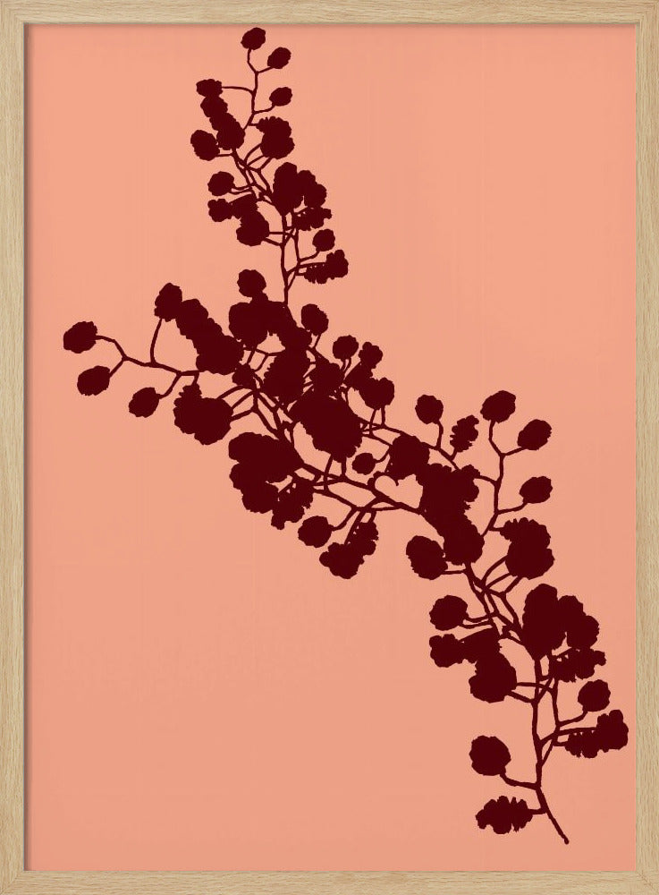 Floral Silhouette 4 | Poster
