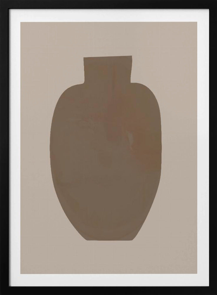 Mocha Vase Form 2 | Poster