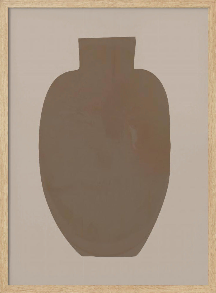 Mocha Vase Form 2 | Poster
