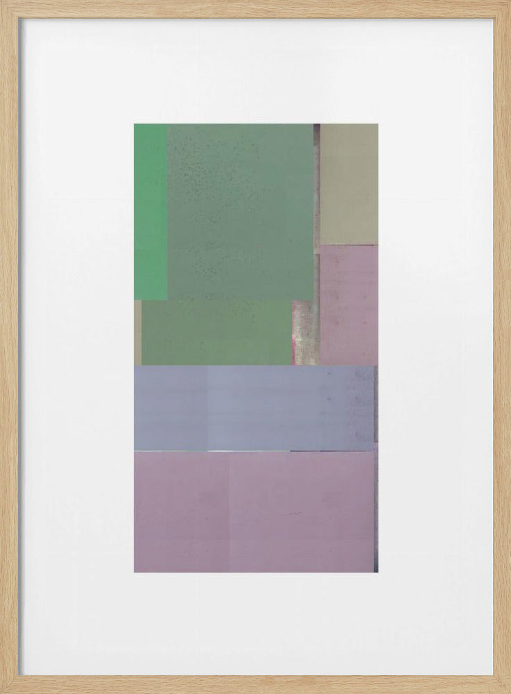 Abstracte textuurcompositie 3 | Poster