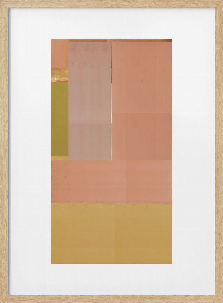 Abstracte textuurcompositie 4 | Poster