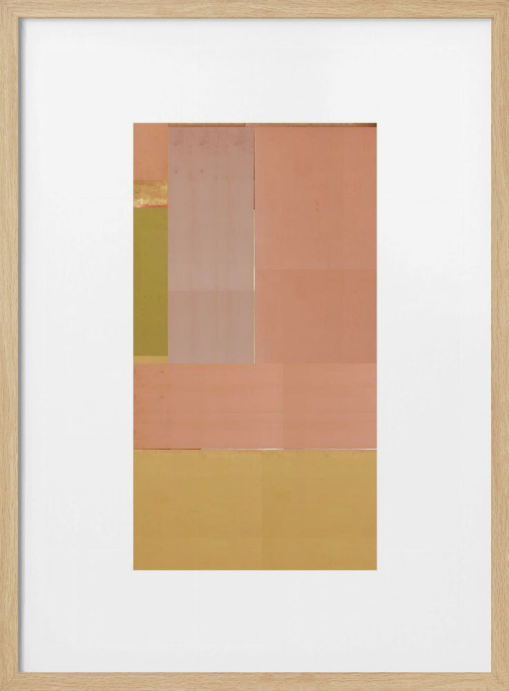 Abstracte textuurcompositie 4 | Poster