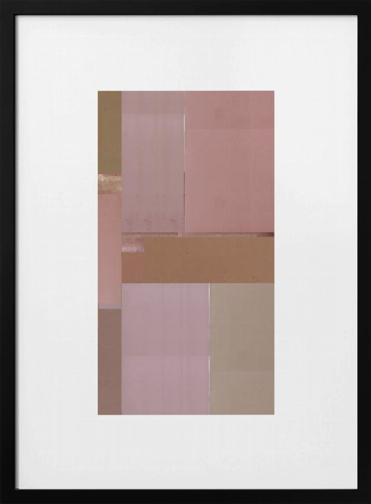 Abstracte textuurcompositie 7 | Poster