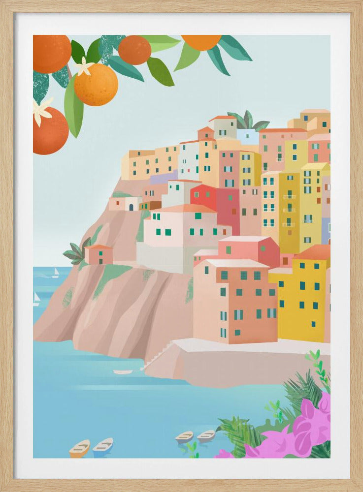 Cinque Terre, Italië | Poster