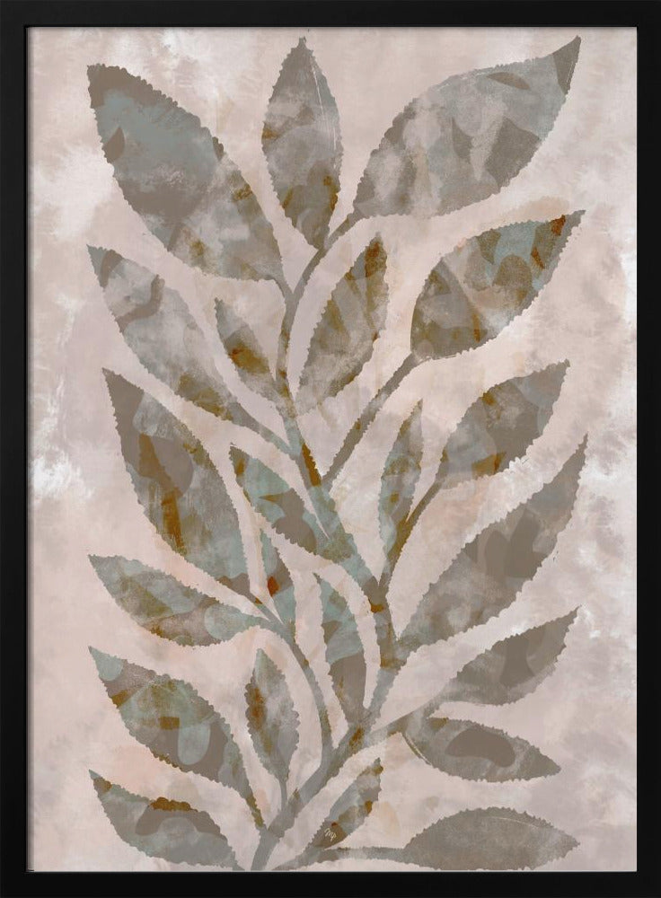 Abstracte bladeren | Poster