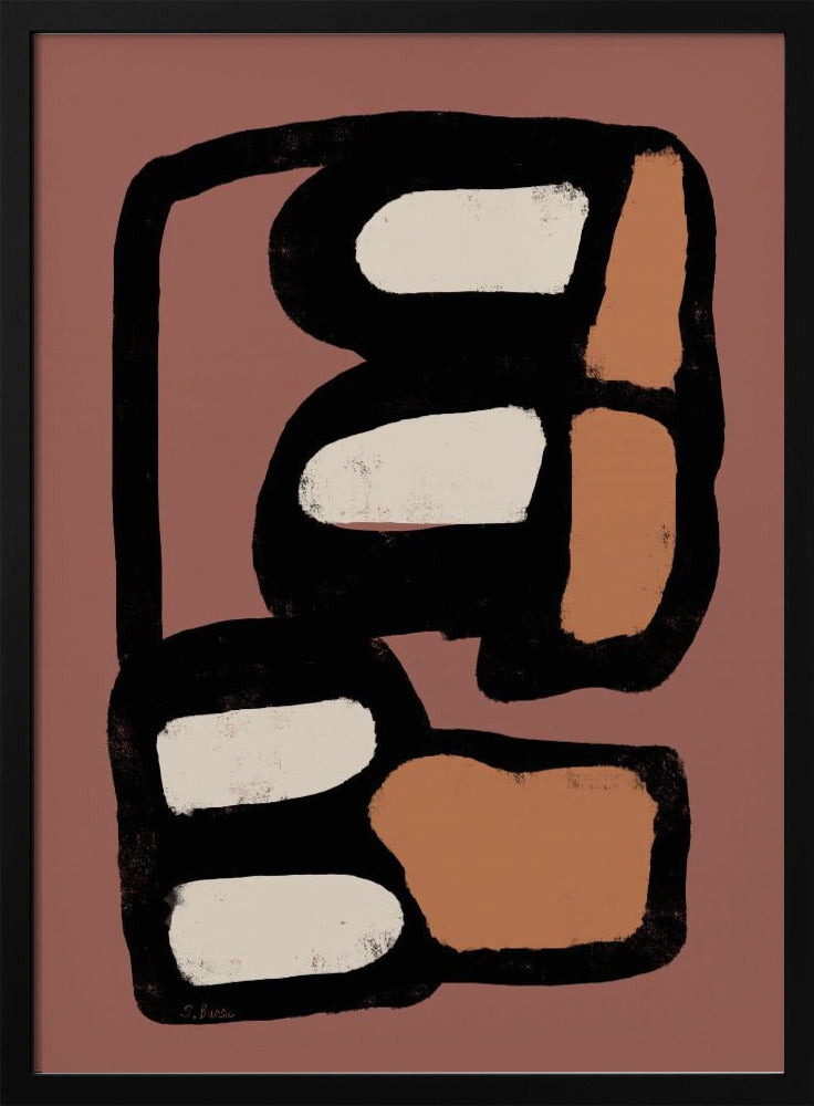 Ovaal abstract | Poster