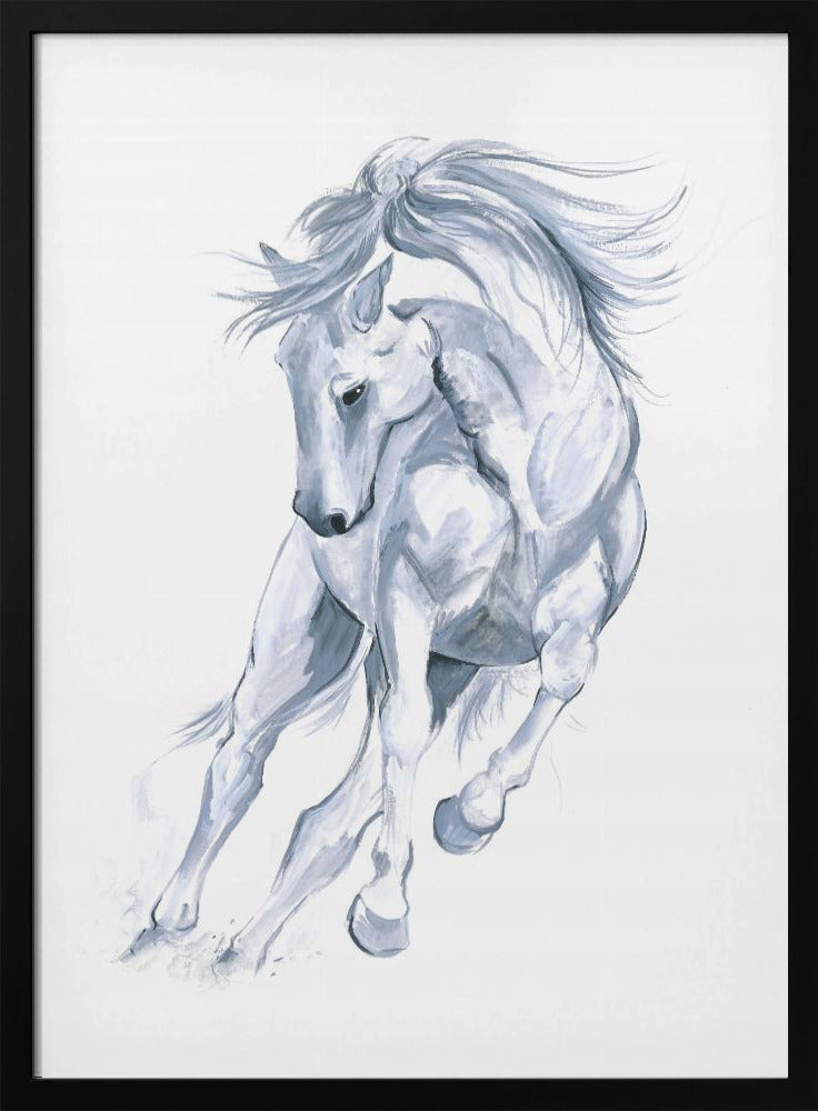 Horse Running Abstract | Poster