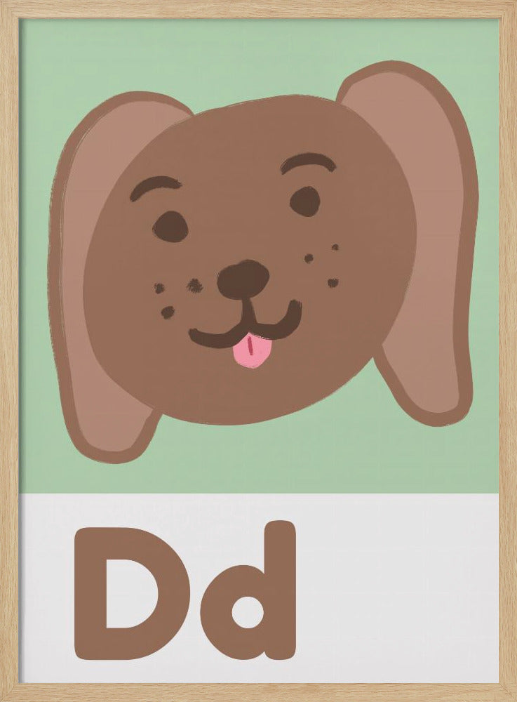 Puppy Alfabet Plezier | Poster